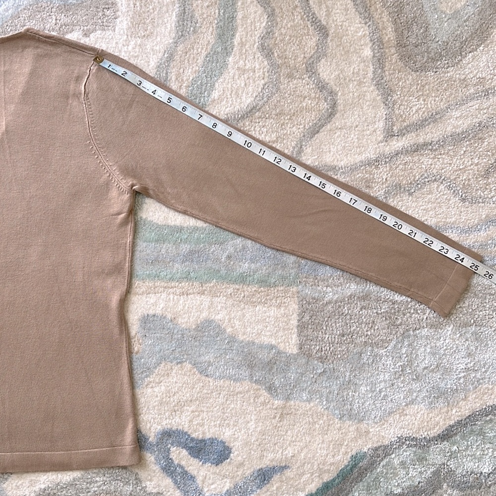 Tan Women's Cardigan - Picture 10 of 11
